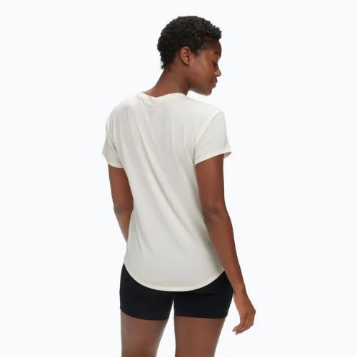 Moteriški bėgimo marškinėliai HOKA Essential Tee eggnog