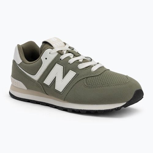 Batai New Balance 574's V1 dark olivine