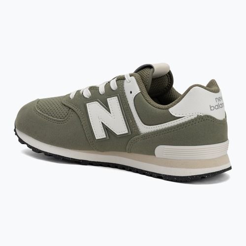 Batai New Balance 574's V1 dark olivine