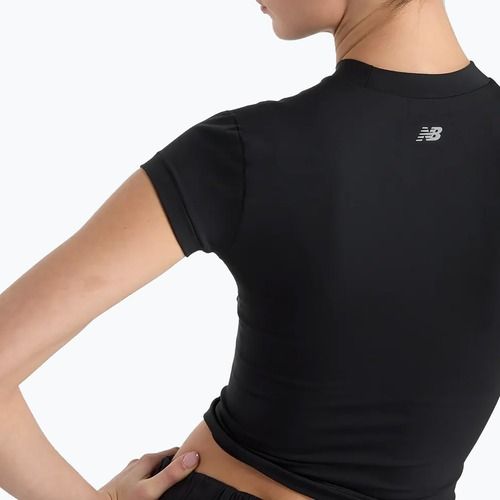 Moteriški marškinėliai New Balance Define Fitted black