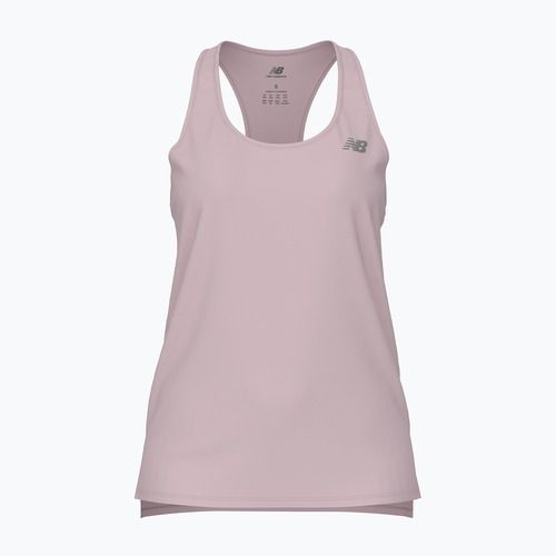 Moteriškas bėgimo tank topas New Balance Sport Essentials Tank rosesuga