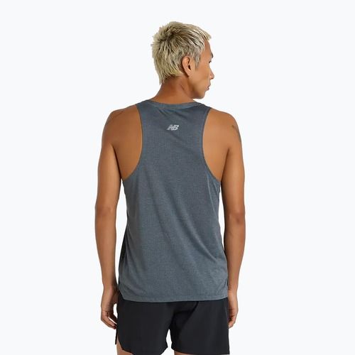 Vyriškas bėgimo tank topas New Balance Athletics Reflective graphite