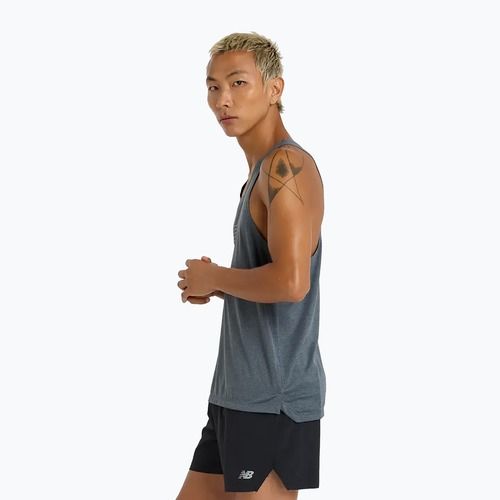 Vyriškas bėgimo tank topas New Balance Athletics Reflective graphite