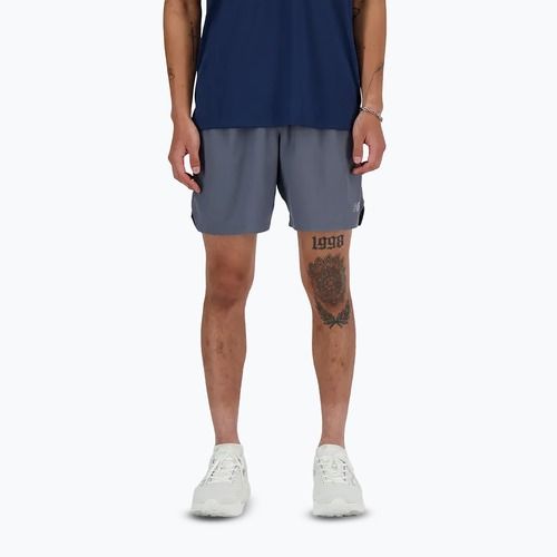 Vyriški bėgimo šortai New Balance RC Seamless 7" graphite