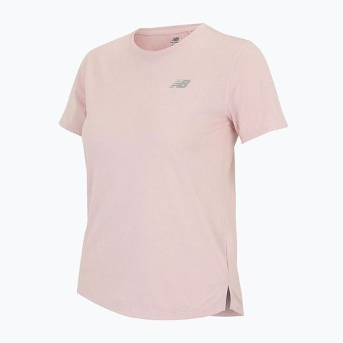 Moteriški marškinėliai New Balance Athletics rosesuga