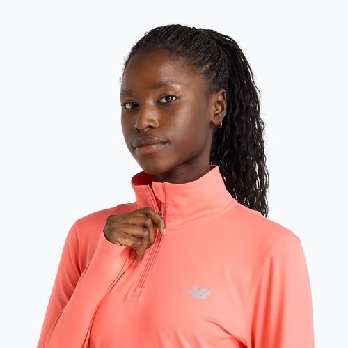 Moteriškas bėgimo džemperis New Balance Sport Essentials Space Dye driftred