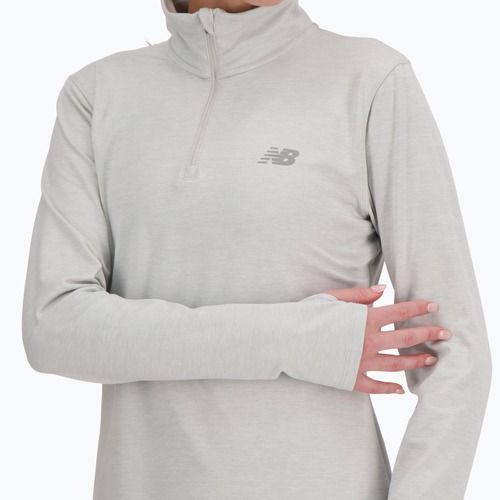 Moteriškas bėgimo džemperis New Balance Sport Essentials Space Dye ashheath