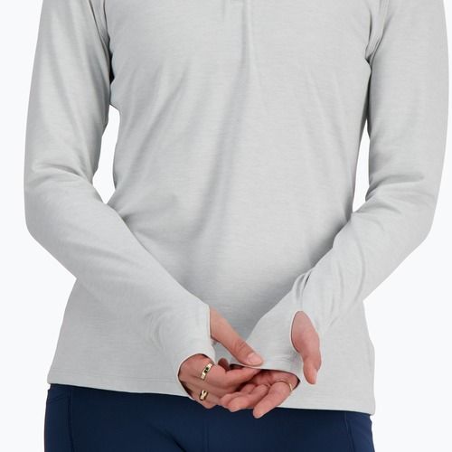 Moteriškas bėgimo džemperis New Balance Sport Essentials Space Dye ashheath