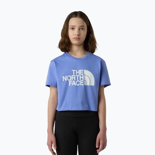 Vaikiški marškinėliai The North Face Crop Easy Tee virtual blue
