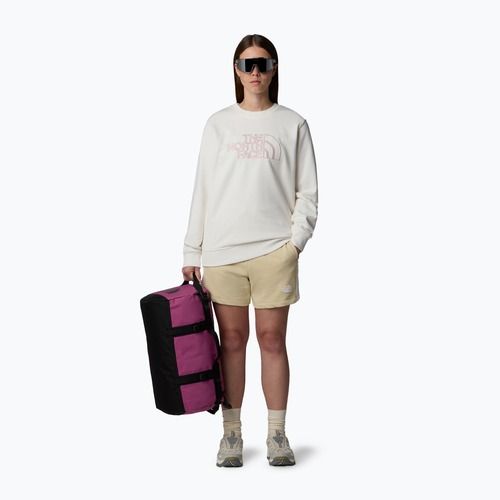 Moteriškas džemperis The North Face Drew Peak Light Crew white dune/metal pink