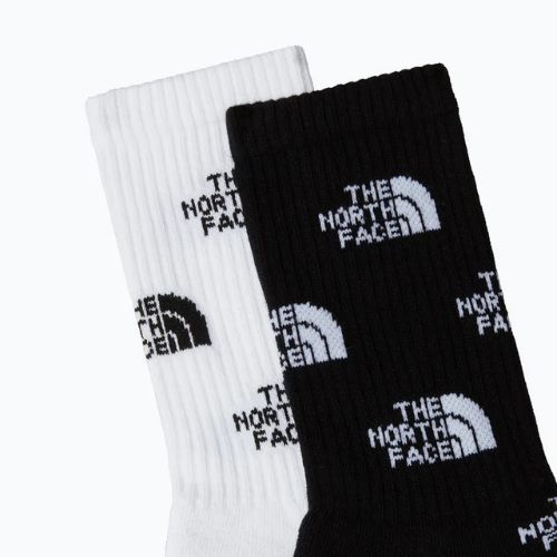 Kojinės The North Face Everyday Crew Logo 2 poros tnf black/tnf white