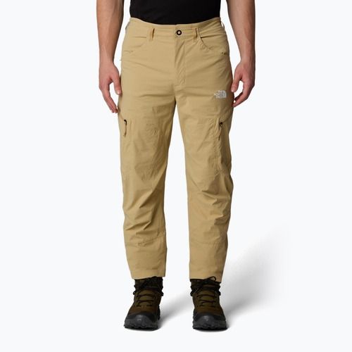 Vyriškos žygio kelnės The North Face Exploration Reg Tapered khaki stone