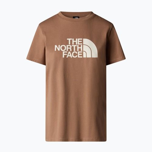 Moteriški marškinėliai The North Face Relaxed Easy Tee latte/white dune