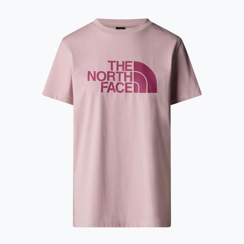 Moteriški marškinėliai The North Face Relaxed Easy Tee metal pink/cyber berry