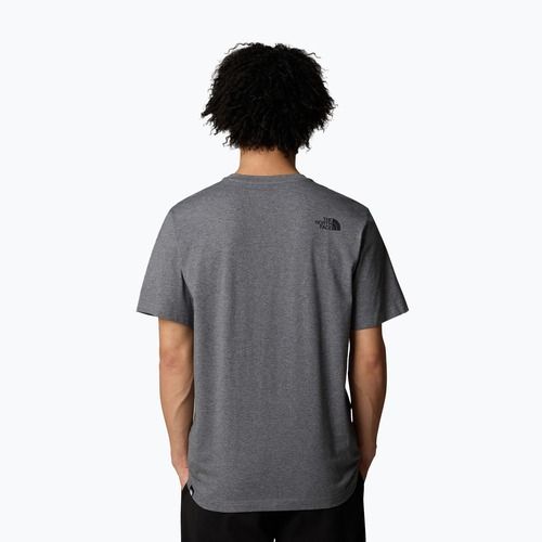 Vyriški marškinėliai The North Face Easy tnf medium grey heather