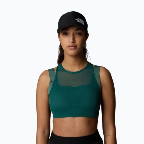 Treniruočių liemenėlė The North Face Refina Double Layer deep nori