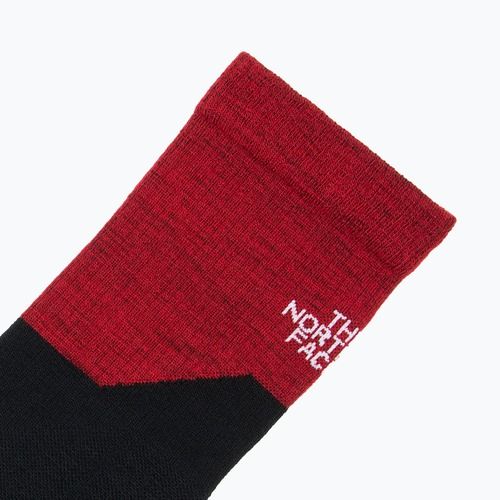 The North Face Hiking Crew didelės rizikos raudonos/tnf juodos kojinės