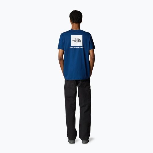 Vyriški marškinėliai The North Face Box Nse estateb/tnf white