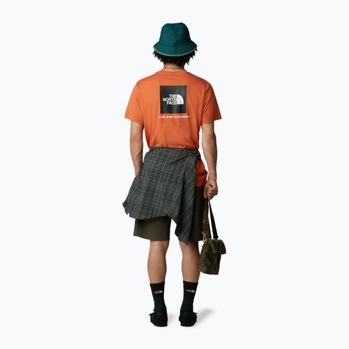 Vyriški marškinėliai The North Face Box Nse iron bronze/tnf black