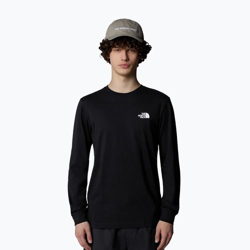 Vyriški marškinėliai ilgomis rankovėmis The North Face Box Nse Tee tnf black