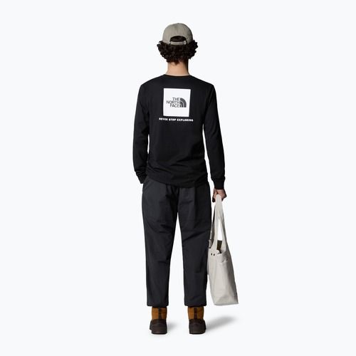 Vyriški marškinėliai ilgomis rankovėmis The North Face Box Nse Tee tnf black