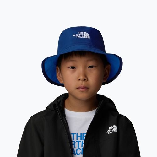 Vaikiška skrybėlė The North Face Kids Class V Rev Bucket hero blue/tnf topo phantom print