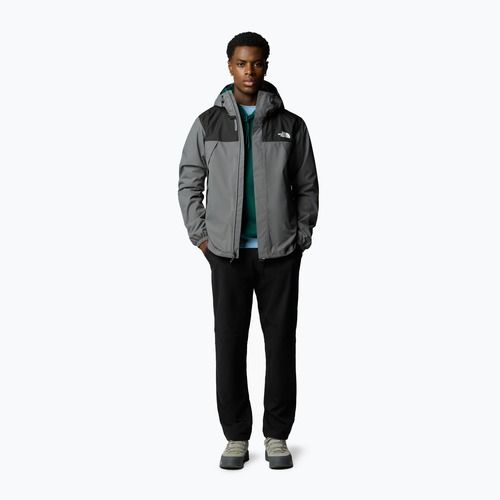 Vyriška striukė nuo lietaus The North Face Antora smoked pearl/tnf black/npf
