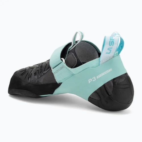 La Sportiva Skwama Vegan carbon / turquoise moteriški laipiojimo bateliai