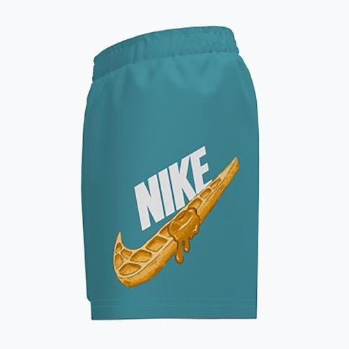 Vaikiški maudymosi šortai Nike Swoosh Waffle 4" Volley dusty cactus