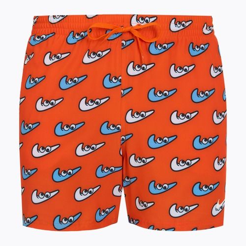 Vyriški maudymosi šortai Nike Multi Print 5" Volley orange blaze