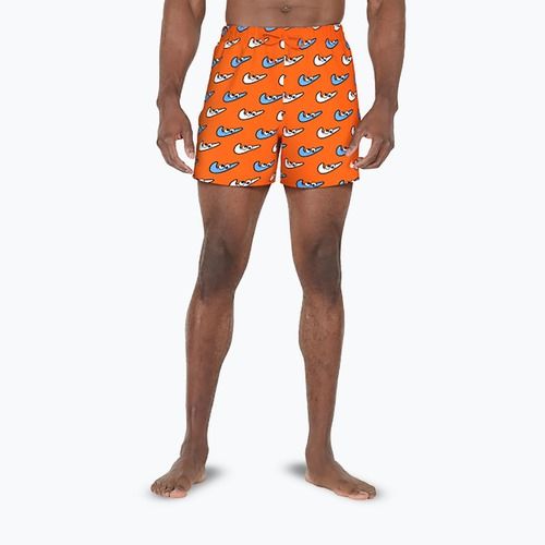 Vyriški maudymosi šortai Nike Multi Print 5" Volley orange blaze