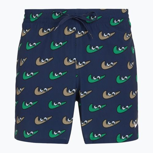 Vyriški maudymosi šortai Nike Multi Print 5" Volley midnight navy