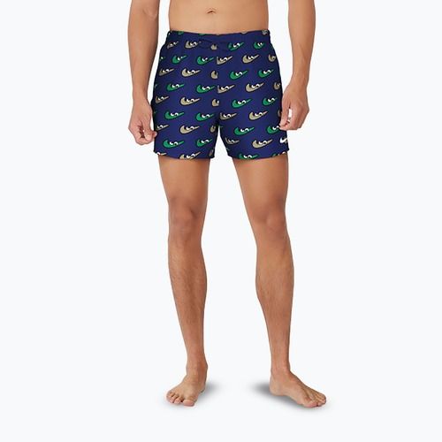 Vyriški maudymosi šortai Nike Multi Print 5" Volley midnight navy