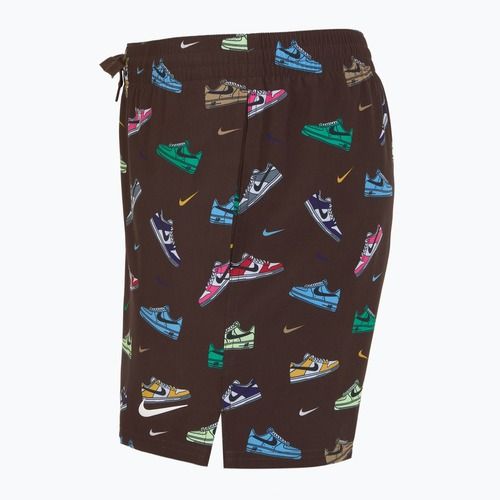 Vyriški maudymosi šortai Nike Multi Print 5" Volley baroque brown