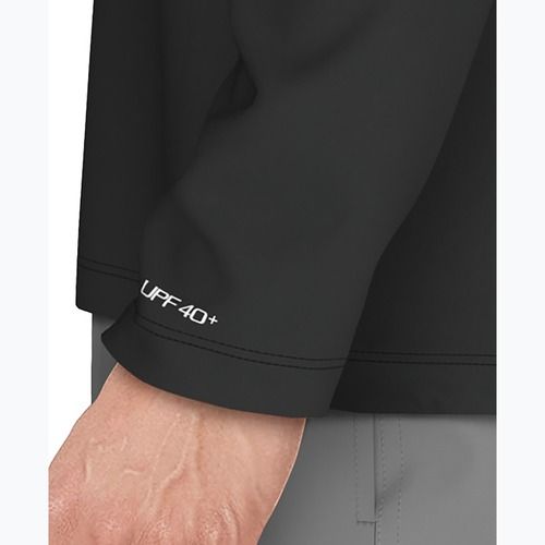 Vyriški marškinėliai ilgomis rankovėmis Nike Luxe Letter Hydroguard black