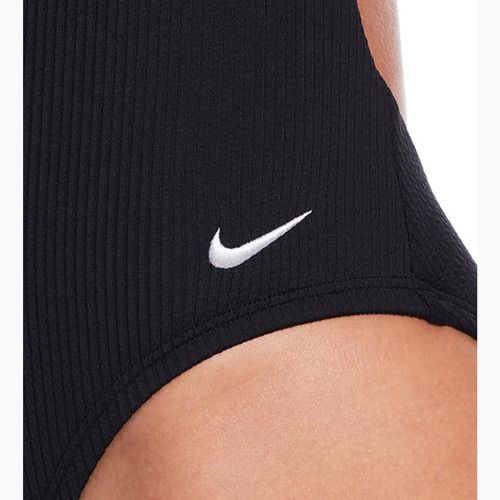 Moteriškas vientisas plaukimo kostiumas Nike Elevated Essential Crossback black