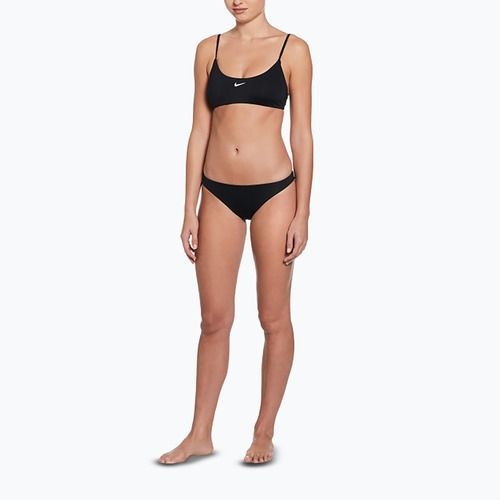 Moteriškas dviejų dalių plaukimo kostiumas Nike Essential Bralette Bikini black