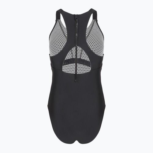 Moteriškas vientisas plaukimo kostiumas Nike Hydralock Fusion Racerback black