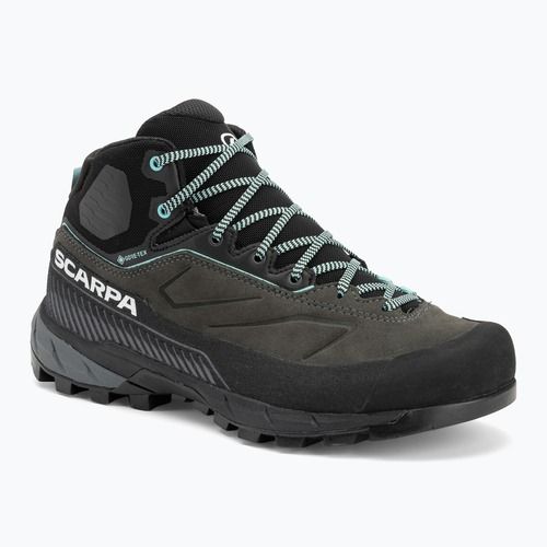 Moteriški priėjimo prie trasų batai SCARPA Rapid XT Mid GTX shark/aqua