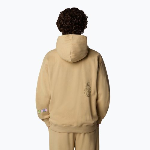 Džemperis The North Face Mountain Cleanup Over Hoodie khaki stone