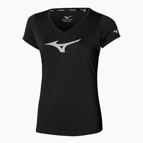 Moteriški bėgimo marškinėliai Mizuno Core RB Tee black
