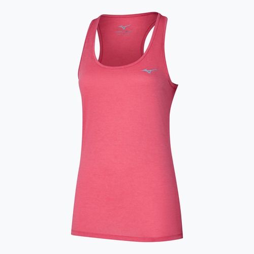 Moteriškas bėgimo tank topas Mizuno Impulse Core Tank camellia rose