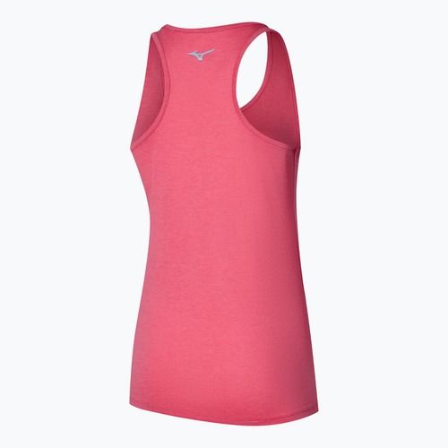 Moteriškas bėgimo tank topas Mizuno Impulse Core Tank camellia rose