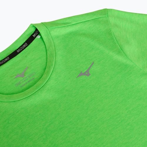 Vyriški bėgimo marškinėliai Mizuno Impulse Core Tee green gecko