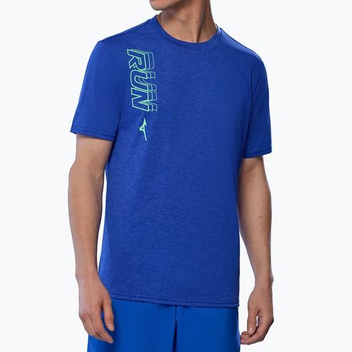 Vyriški bėgimo marškinėliai Mizuno Core Run Tee reflex blue