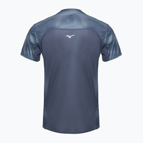 Vyriški bėgimo marškinėliai Mizuno DryAeroFlow Graphic Tee citadel