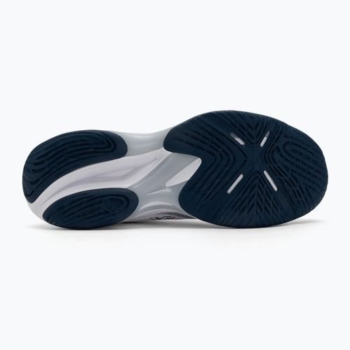 Vyriški batai ASICS Netburner Ballistic FF 4 balta/mako mėlyna
