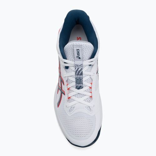 Vyriški batai ASICS Netburner Ballistic FF 4 balta/mako mėlyna