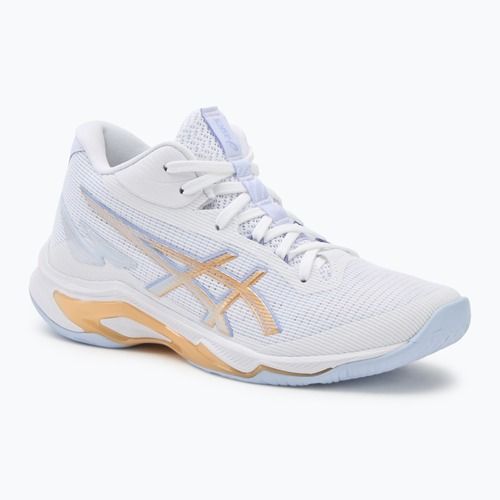 Moteriški batai ASICS Netburner Ballistic FF 4 white/champagne