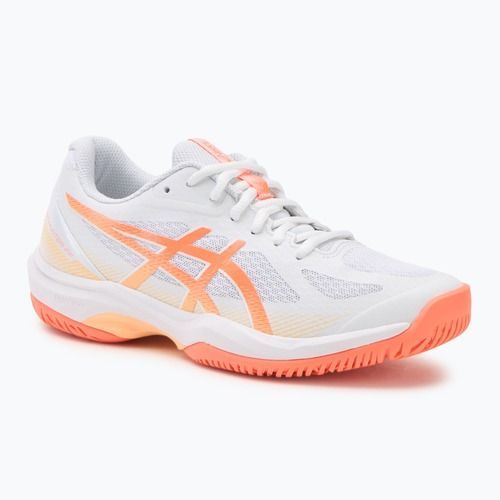 Moteriški tinklinio batai ASICS Court Hunter FF white/vivid coral